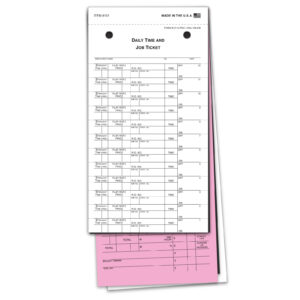 Job Time Tickets - JT-12