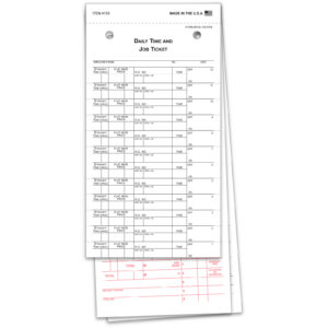 Job Time Tickets - DSA-126