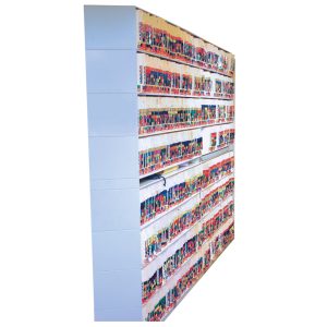 Color Code Shelving - 36" Slanted Locking Door Unit