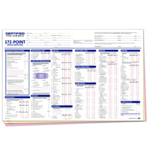 Inspection Forms - Certified Pre-Owned
