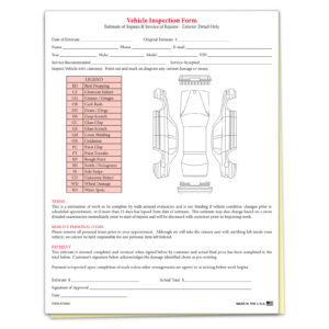 Inspection Forms - Inspection & Estimate