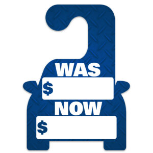 Car Shaped Mirror Hang Tags