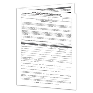 Application for Employment - EMP-1 - Qty. 50
