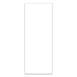 Blank Exterior Laser Window Stickers - 4-1/4" x 11